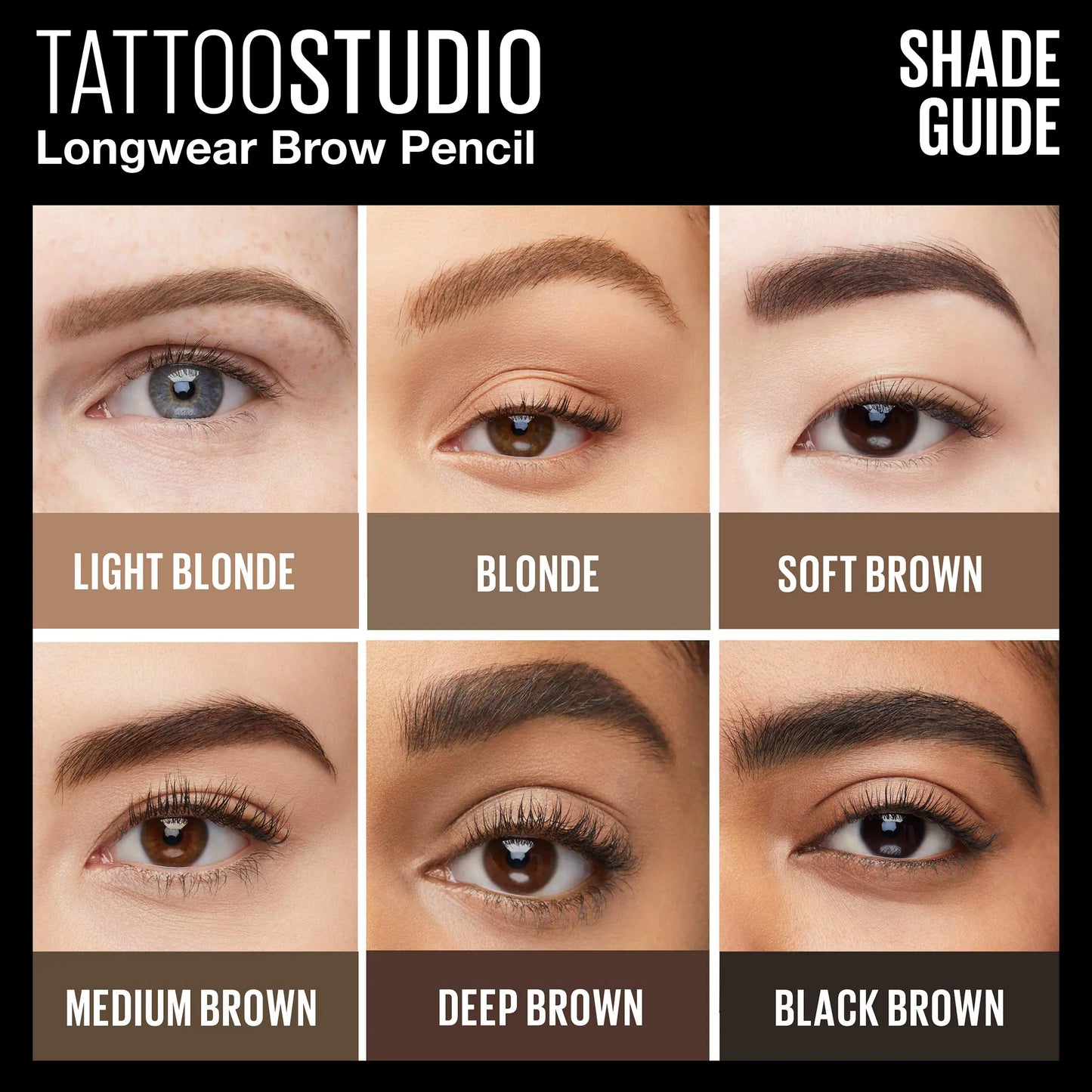 Maybelline TattooStudio Waterproof Eyebrow Pencil