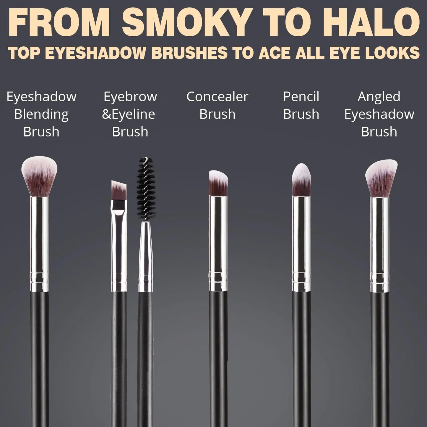 BEAKEY Makeup Brush Set