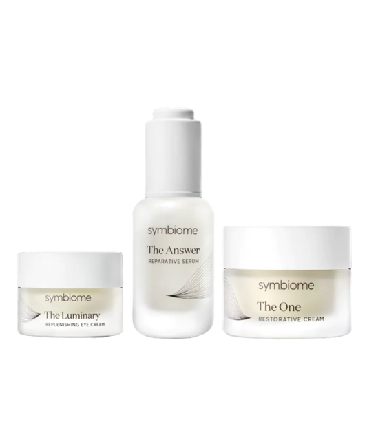 The Treatment Trio (The Answer Serum, The Luminary Eye Cream, The One Moisturizer)